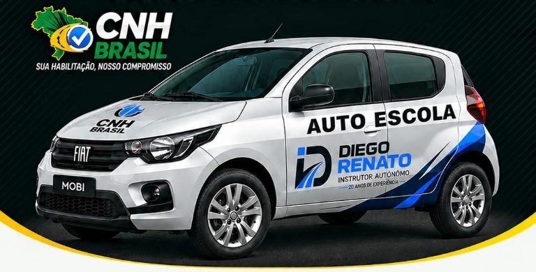 Fiat Mobi Auto Escola Diego Renato